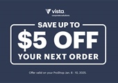 Save Up to $5 Off at Vistaprint