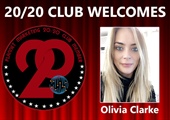 Congratulations to Olivia Clarke for Achieving the 20/20 Club!