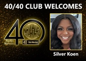 Congratulations to Silver Koen for Achieving the 40/40 Club!
