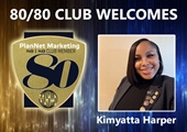 Congratulations to Kimyatta Harper for Achieving the 80/80 Club!