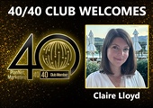 Congratulations to Claire Lloyd for Achieving the 40/40 Club!