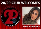 Congratulations to Preet Randhawa for Achieving the 20/20 Club!
