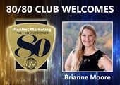 Congratulations to Brianne Moore for Achieving the 80/80 Club!