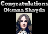 Congratulations to Oksana Shayda for Achieving One-Star Director!