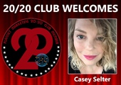 Congratulations to Casey Selter for Achieving the 20/20 Club!