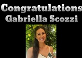 Congratulations to Gabriella Scozzi for Achieving One-Star Director!