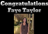 Congratulations to Faye Taylor for Achieving One-Star Director!