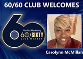 Congratulations to Carolynn McMillan for Achieving the 60/60 Club!