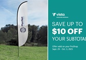 Save Up to $10 Off Your Subtotal at Vistaprint