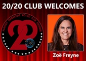 Congratulations to Zoë Freyne for Achieving the 20/20 Club!