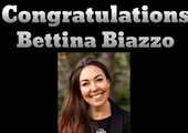 Congratulations to Bettina Biazzo for Achieving Two-Star Director!