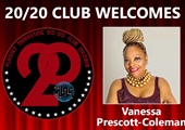 Congratulations to Vanessa Prescott-Coleman for Achieving the 20/20 Club!