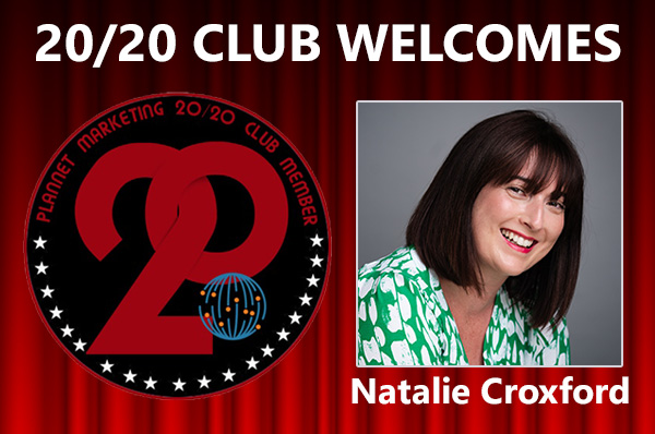 Congratulations to Natalie Croxford for Achieving the 20/20 Club!