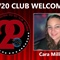 Congratulations to Cara Miller for Achieving the 20/20 Club!