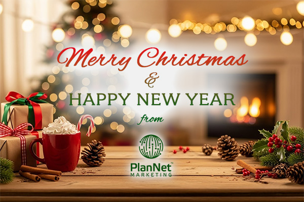 Merry Christmas and Happy New Year from PlanNet Marketing!