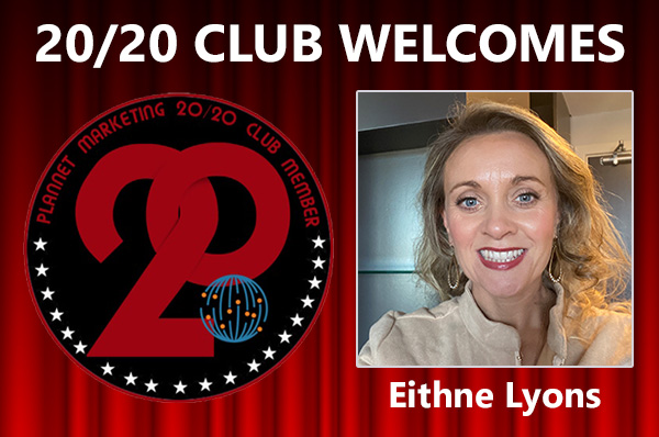 Congratulations to Eithne Lyons for Achieving the 20/20 Club!