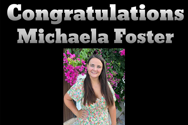 Congratulations to Michaela Foster for Achieving Two-Star Director!