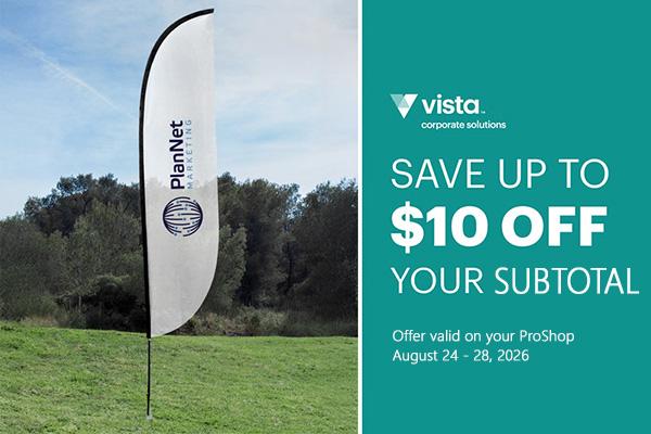 Save Up to $10 Off Your Subtotal at Vistaprint