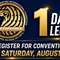1 Day Left to Register for Convention!