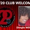 Congratulations to Dimple Williams for Achieving the 20/20 Club!