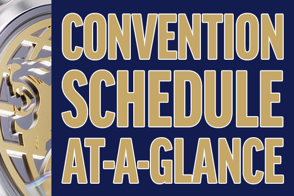 2026 International Convention Schedule & Floor Plan