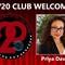Congratulations to Priya Davda for Achieving the 20/20 Club!