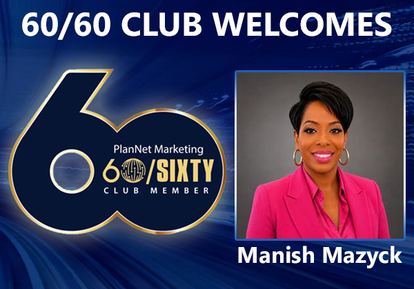 Congratulations to Manish Mazyck for Achieving the 60/60 Club!