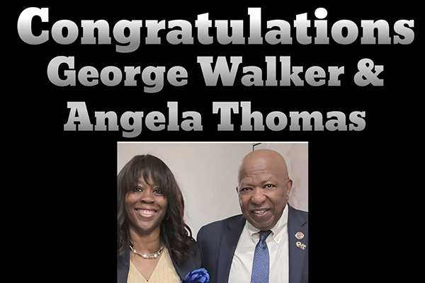 Congratulations to George Walker and Angela Thomas for Achieving One-Star Director!