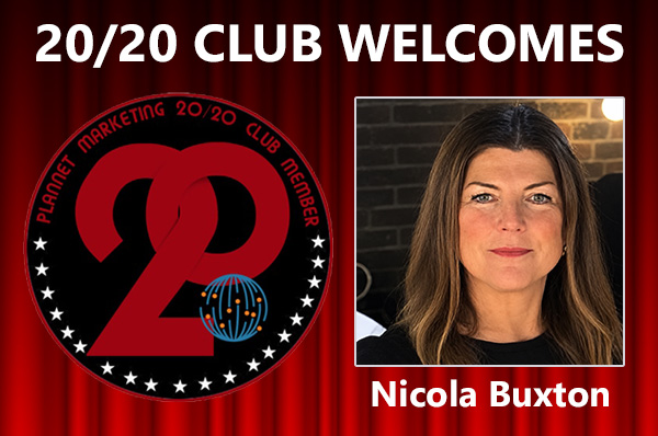 Congratulations to Nicola Buxton for Achieving the 20/20 Club!
