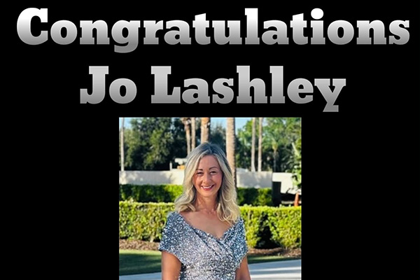 Congratulations to Jo Lashley for Achieving Four-Star Director!