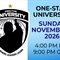 Upcoming One-Star University Sunday, November 1!
