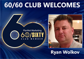 Congratulations to Ryan Wolkov for Achieving the 60/60 Club!