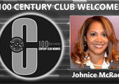 Congratulations to Johnice McRae for Achieving the 100 Century Club!