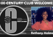 Congratulations to Bethany Holmes for Achieving the 100 Century Club!