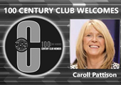 Congratulations to Caroll Pattison for Achieving the 100 Century Club!