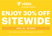 30% Off Sitewide at Vistaprint