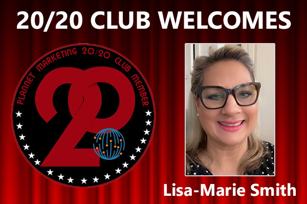 Meet New 20/20 Club Member Lisa-Marie Smith!