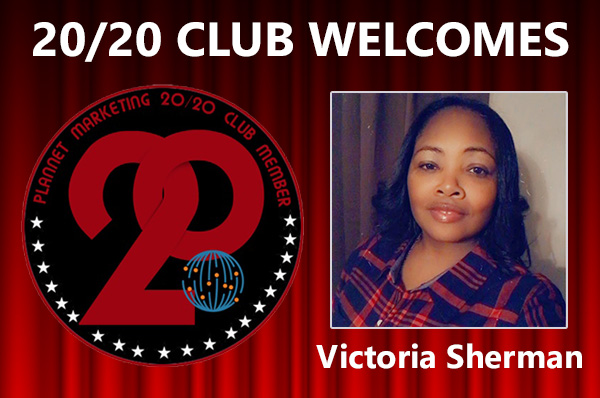 Meet New 20/20 Club Member Victoria Sherman!