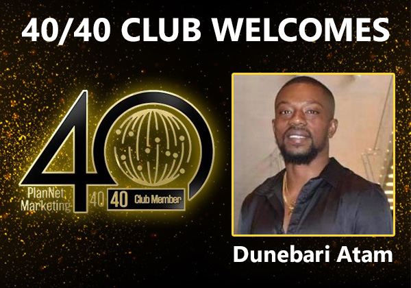 Congratulations to Dunebari Atam for Achieving the 40/40 Club!