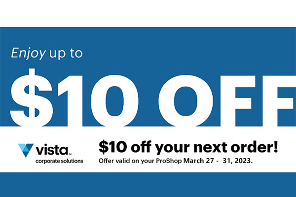 $10 Off Your Next Order at Vistaprint