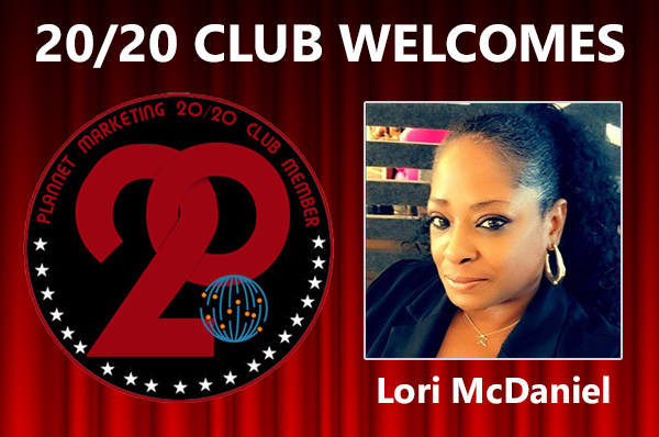 Meet New 20/20 Club Member Lori McDaniel!