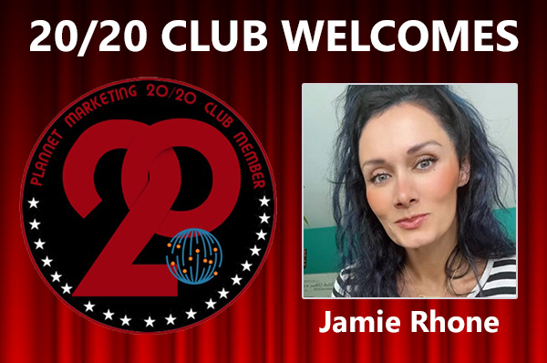 Meet New 20/20 Club Member Jamie Rhone!