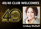 Congratulations to Lindsay Mulhall for Achieving the 40/40 Club!
