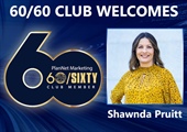 Congratulations to Shawnda Pruitt for Achieving the 60/60 Club!