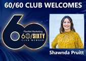Congratulations to Shawnda Pruitt for Achieving the 60/60 Club!