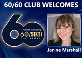 Congratulations to Janine Marshall for Achieving the 60/60 Club!