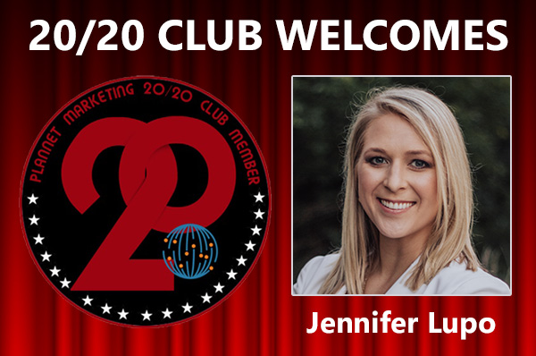 Meet New 20/20 Club Member Jennifer Lupo!
