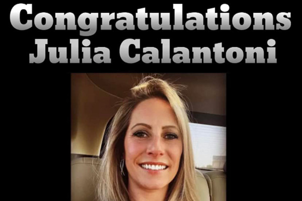 Congratulations to Julia Calantoni for Achieving One-Star Director!